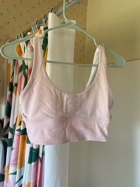 Light Pink Lululemon Sports Bra - Size 6